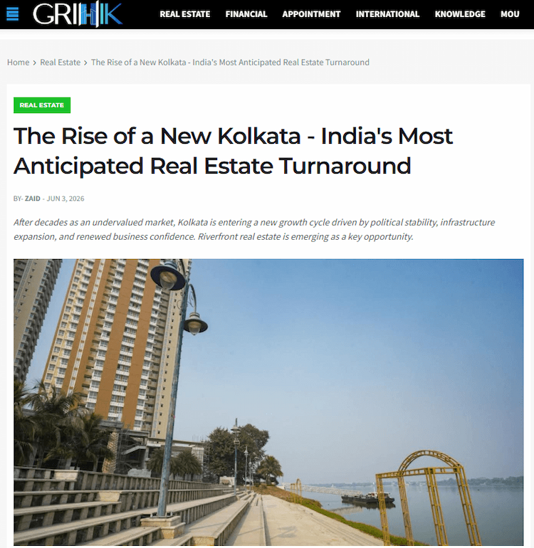 The Rise of a New Kolkata - India's Most Anticipated Real Estate Turnaround
